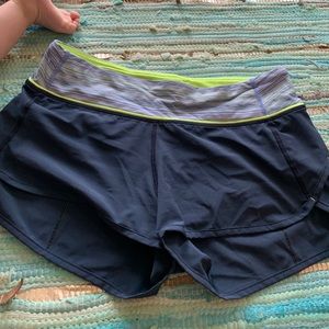 Lululemon speed shorts size 6